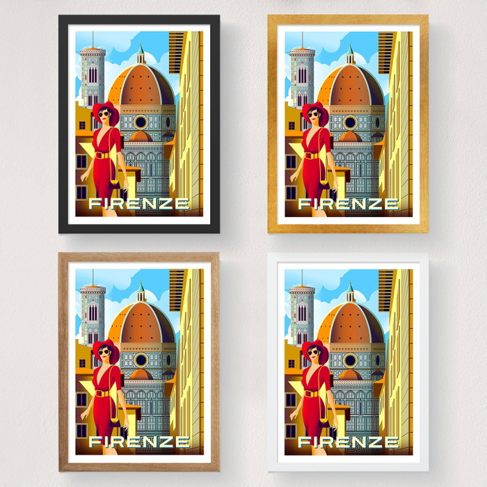 Wallity 1983 Póster A4 21 x 29.7 cm Acabado Satinado Mate